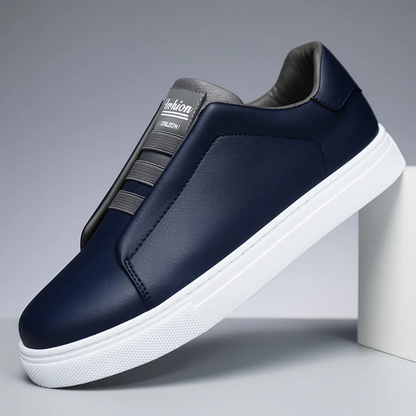 Lester Loop Ledersneaker – gepolsterter Komfort & flexible Schnürung