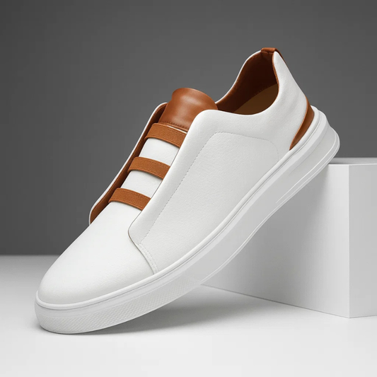 Toddy Prime Ledersneaker – bequeme Innensohle & flexible Schnürung