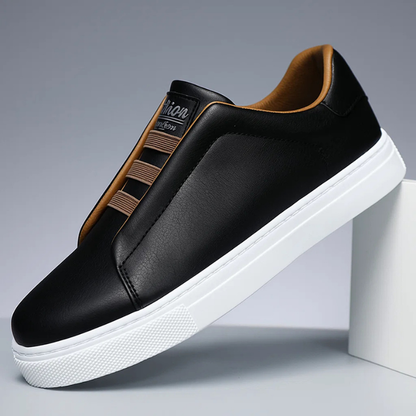 Lester Loop Ledersneaker – gepolsterter Komfort & flexible Schnürung