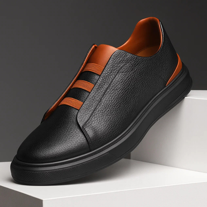 Toddy Prime Ledersneaker – bequeme Innensohle & flexible Schnürung