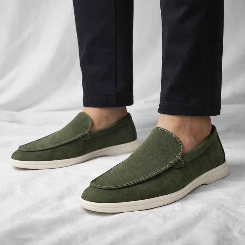 Paul Wildleder-Loafer – gepolstertes Fußbett & leichte Sohle