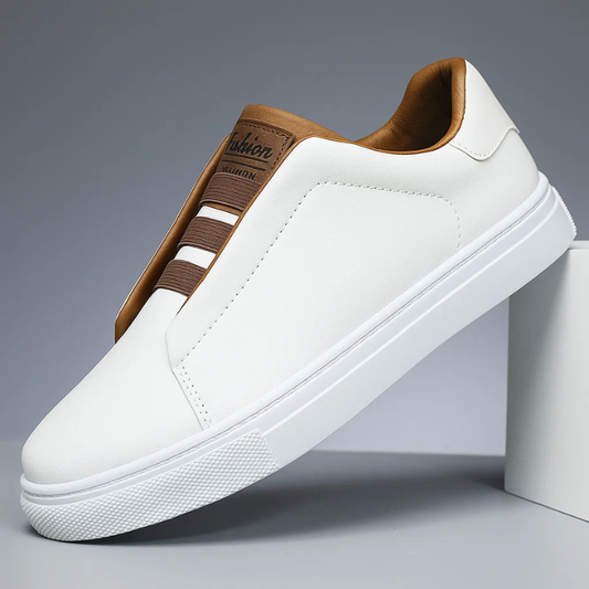 Lester Loop Ledersneaker – gepolsterter Komfort & flexible Schnürung