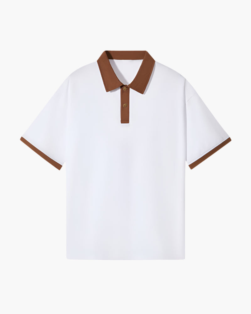 Como Poloshirt – Kontrastkragen & vielseitiger Komfort