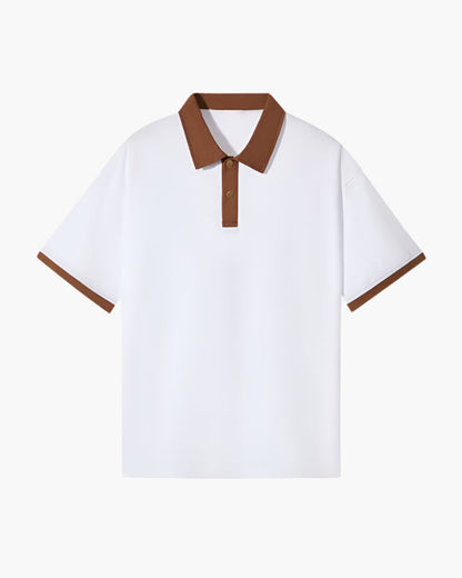 Como Poloshirt – Kontrastkragen & vielseitiger Komfort
