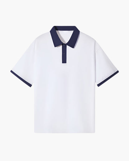 Como Poloshirt – Kontrastkragen & vielseitiger Komfort