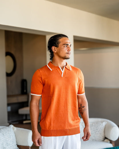 Monaco Edge Poloshirt – Kontrastdetails & ganztägiger Komfort