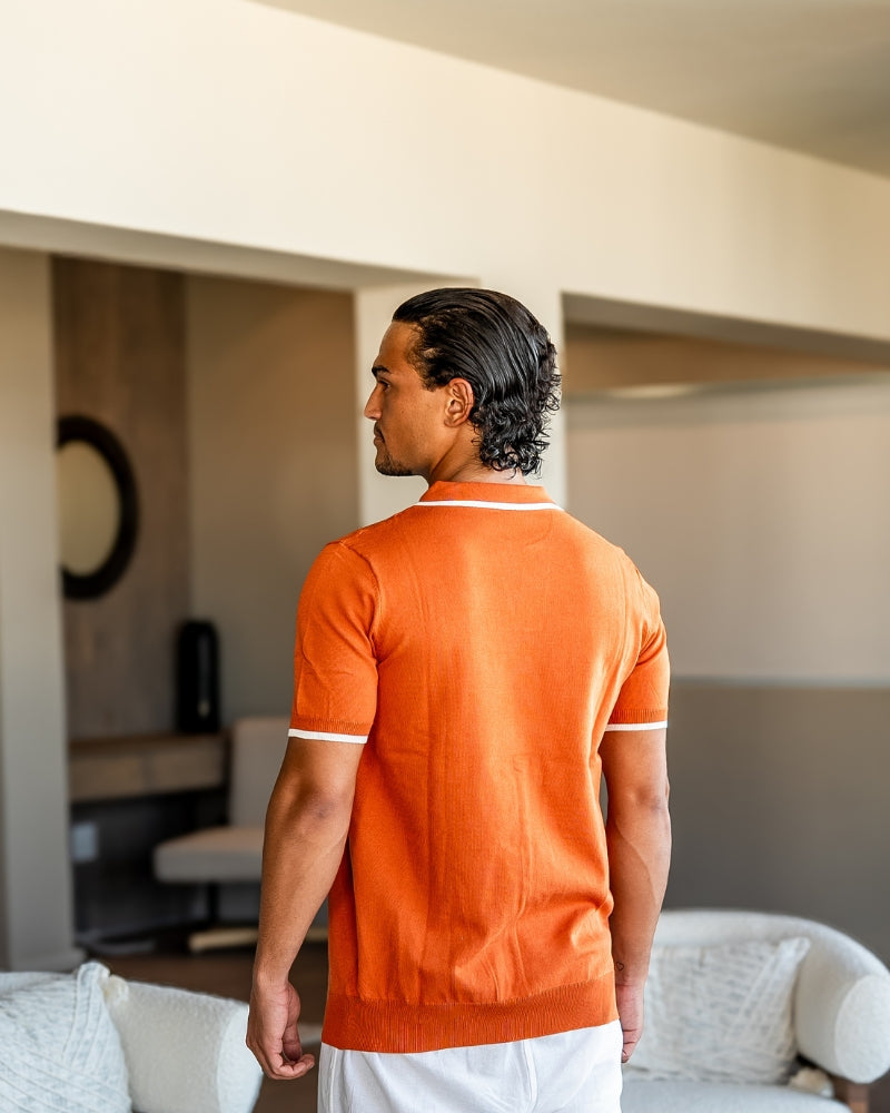 Monaco Edge Poloshirt – Kontrastdetails & ganztägiger Komfort