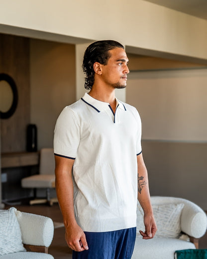 Monaco Edge Poloshirt – Kontrastdetails & ganztägiger Komfort