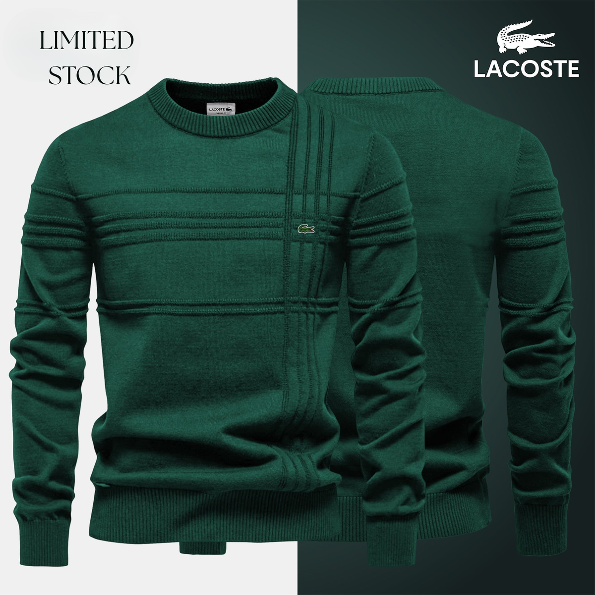 LC Rundhals-Strickpullover – weicher Komfort & zeitloser Stil