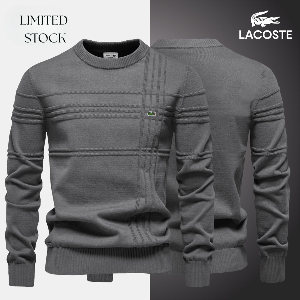 LC Rundhals-Strickpullover – weicher Komfort & zeitloser Stil