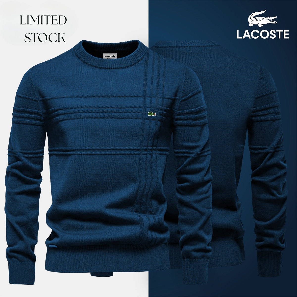 LC Rundhals-Strickpullover – weicher Komfort & zeitloser Stil