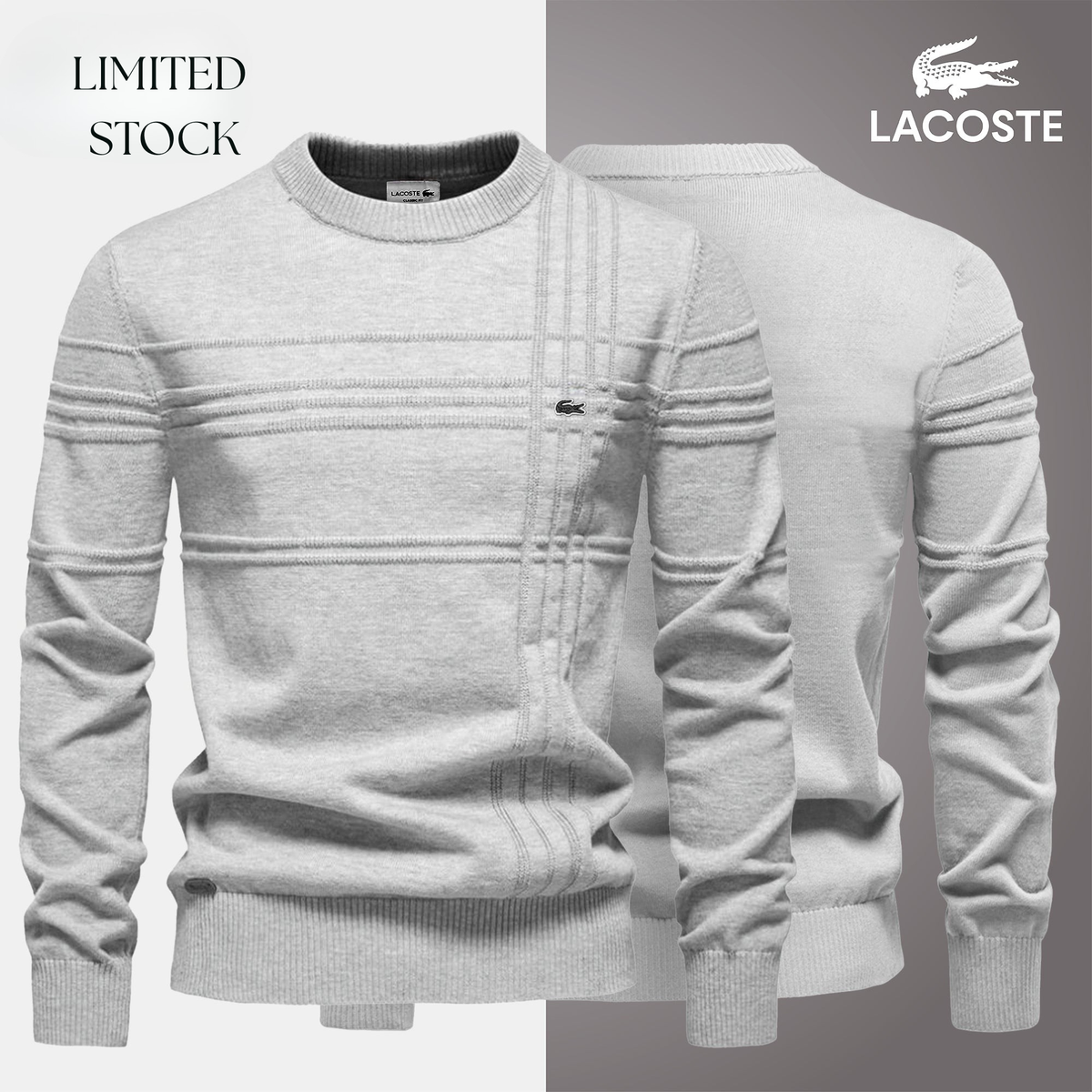 LC Rundhals-Strickpullover – weicher Komfort & zeitloser Stil
