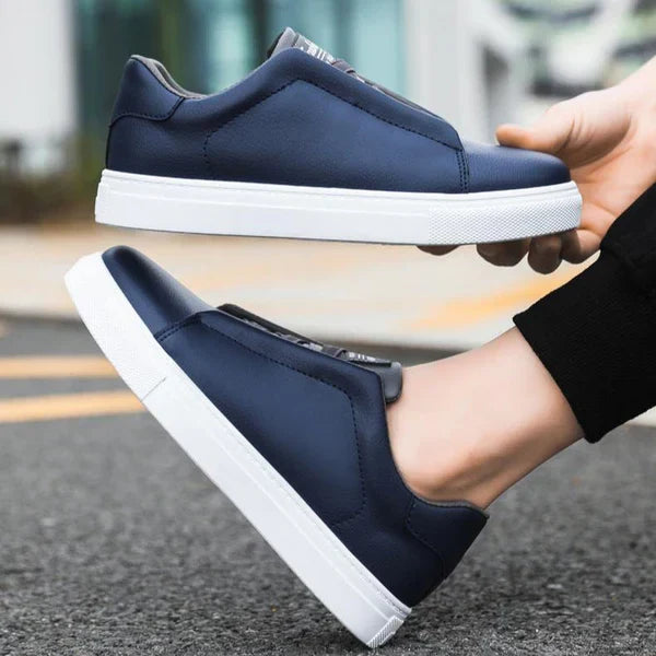 Lester Loop Ledersneaker – gepolsterter Komfort & flexible Schnürung