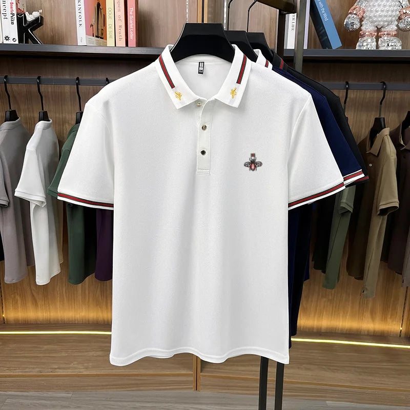 Aster Poloshirt – atmungsaktiv mit edlem Stickdetail
