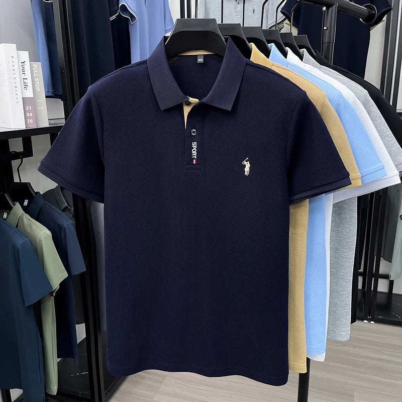 Lennox Poloshirt – 100 % Baumwolle & atmungsaktiv