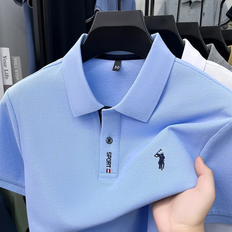 Lennox Poloshirt – 100 % Baumwolle & atmungsaktiv