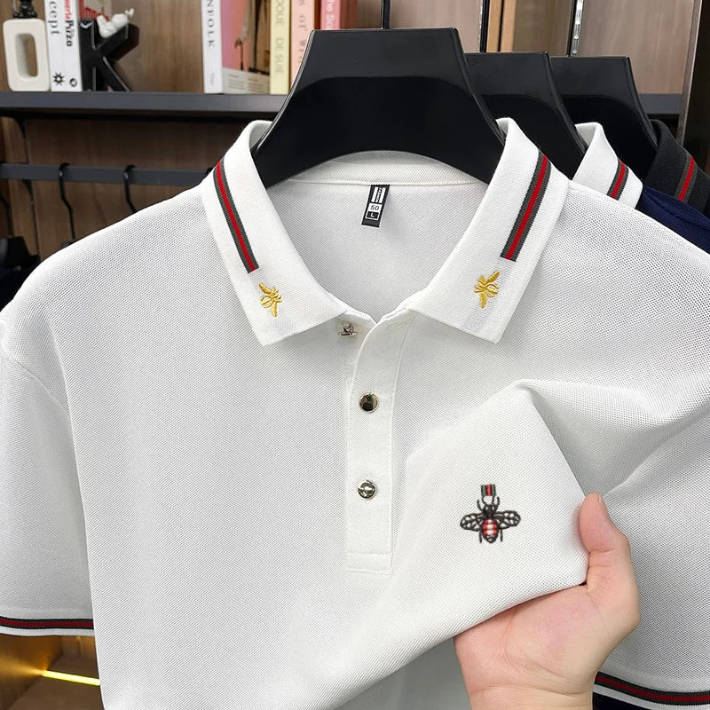 Aster Poloshirt – atmungsaktiv mit edlem Stickdetail
