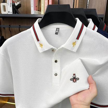 Aster Poloshirt – atmungsaktiv mit edlem Stickdetail