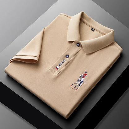Riviera Poloshirt – bestickt & komfortabel für den Sommer
