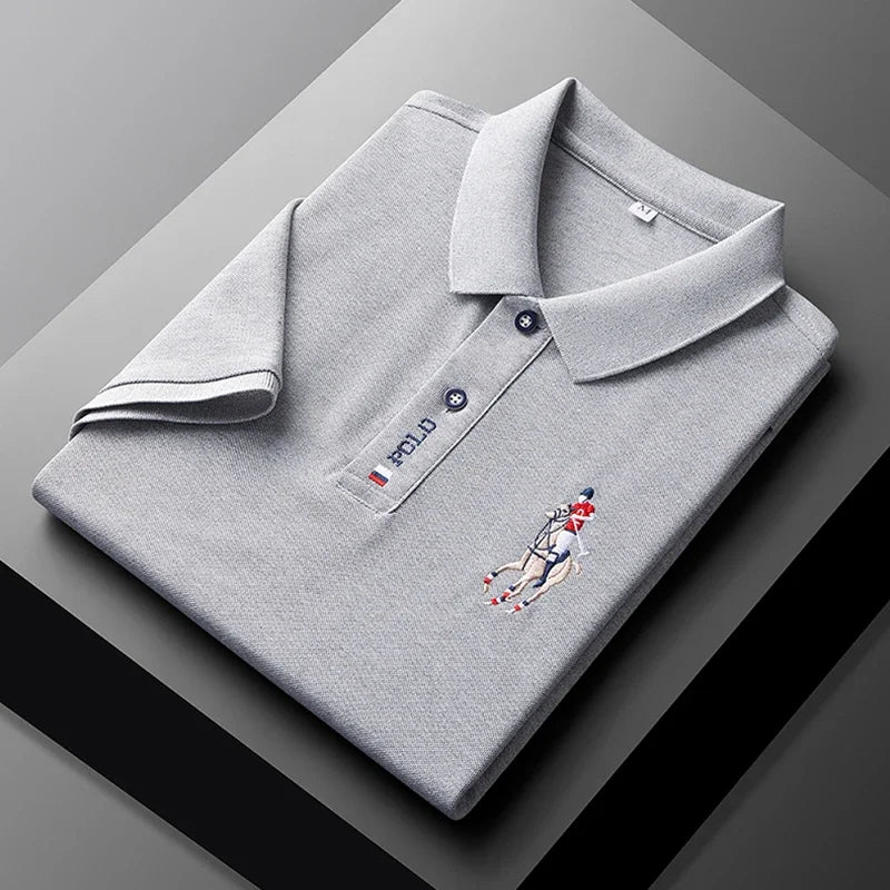 Riviera Poloshirt – bestickt & komfortabel für den Sommer