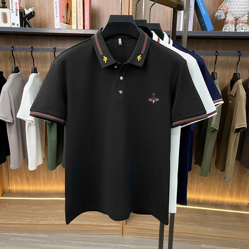 Aster Poloshirt – atmungsaktiv mit edlem Stickdetail