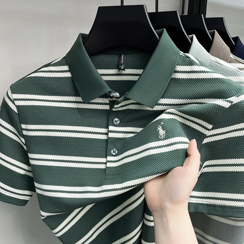 Siena Poloshirt – reine Baumwolle, bestickt & atmungsaktiv