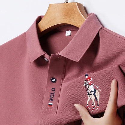 Riviera Poloshirt – bestickt & komfortabel für den Sommer