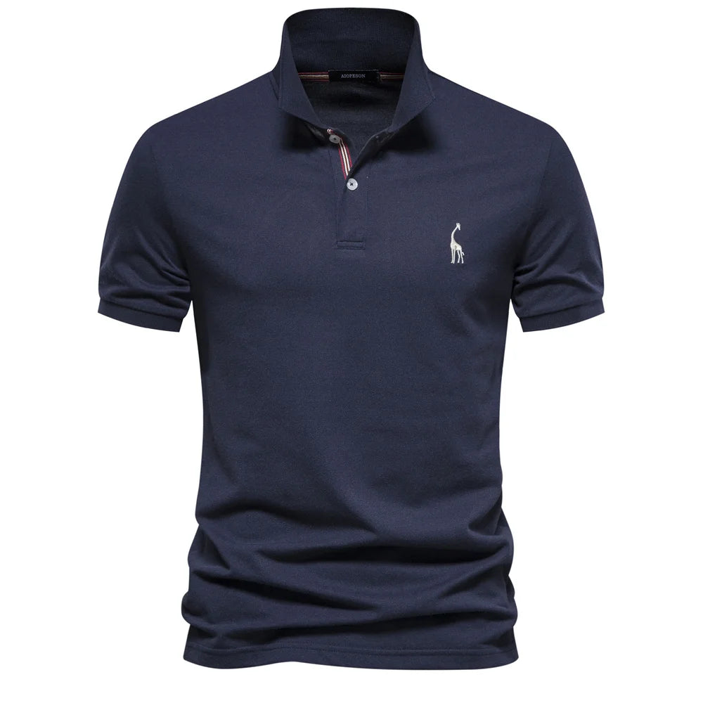 Falken Poloshirt – Baumwolle im klassischen Uni-Look