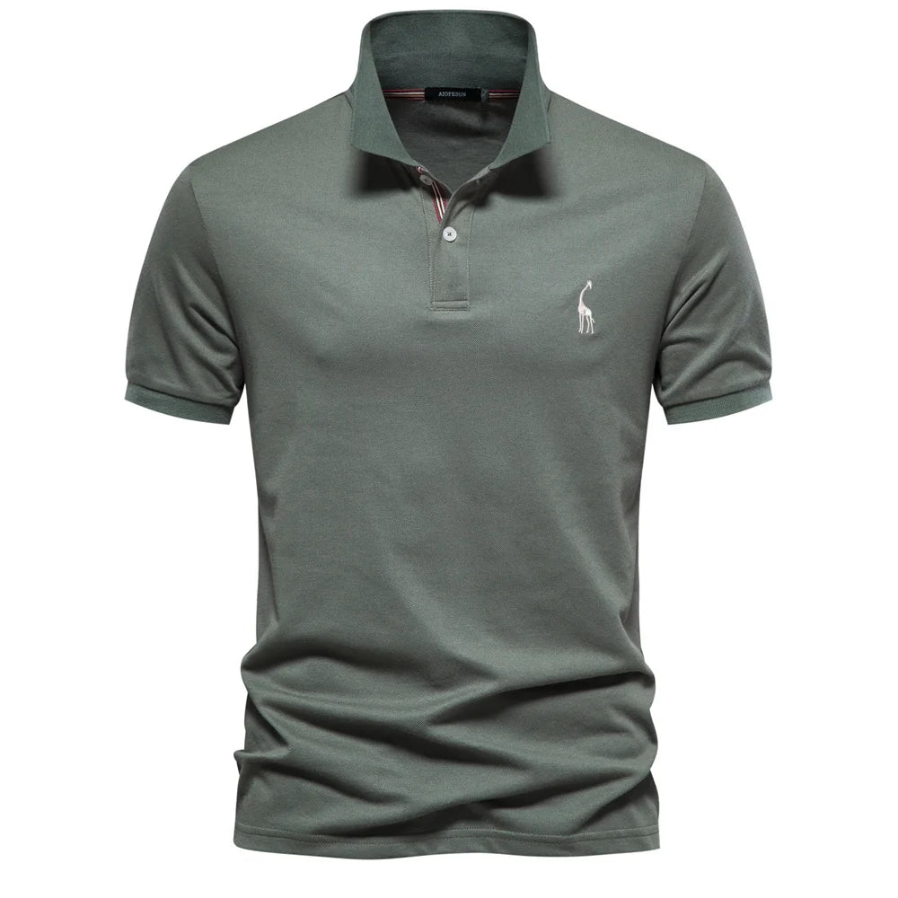 Falken Poloshirt – Baumwolle im klassischen Uni-Look