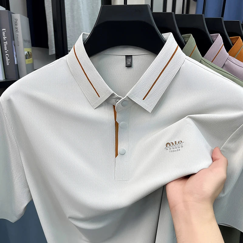 Oslo Poloshirt – Eisseide & luftig
