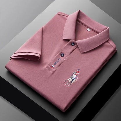 Riviera Poloshirt – bestickt & komfortabel für den Sommer