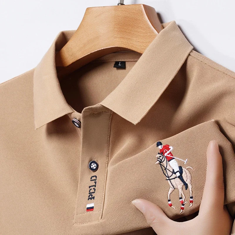 Riviera Poloshirt – bestickt & komfortabel für den Sommer