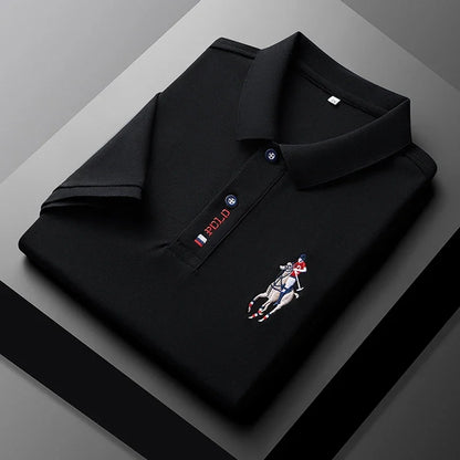 Riviera Poloshirt – bestickt & komfortabel für den Sommer