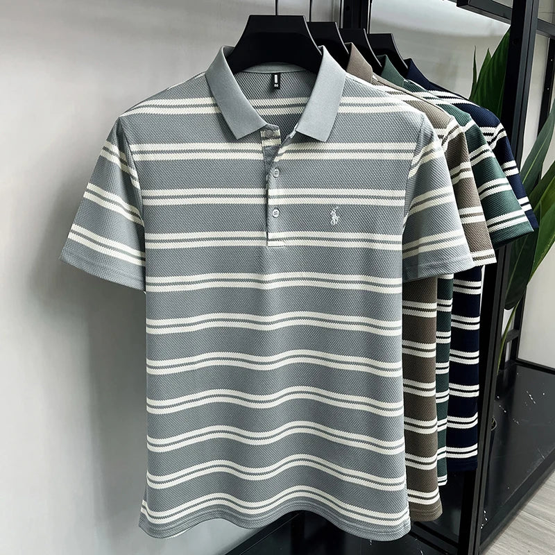 Siena Poloshirt – reine Baumwolle, bestickt & atmungsaktiv