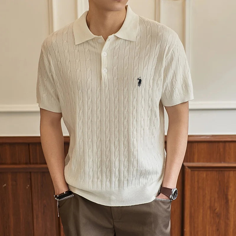 Nordhavn Poloshirt – Strickdesign & sportlich-elegant
