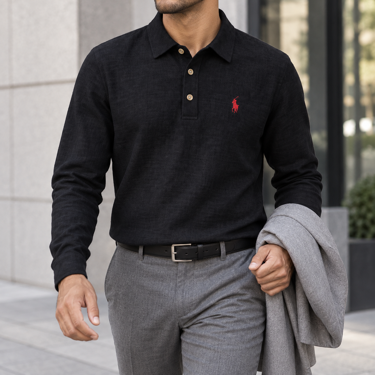 Robert Premium-Leinenpolo